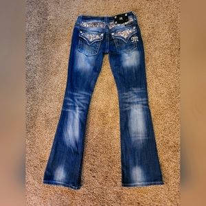 Miss Me Jeans Sequined embellished Size 25